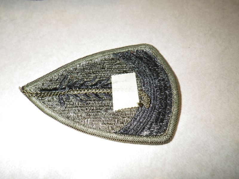 Patch US ARMY EUROPE subdued oliv, von 1970