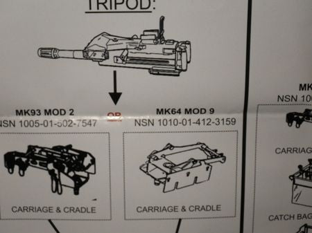 Dataplate Mount Machine Gun MK64, 40mm