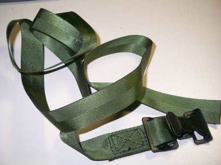 Zurrgurt / Strap webbing, oliv, 125cm