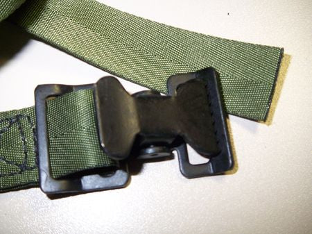 Zurrgurt / Strap webbing, oliv, 125cm