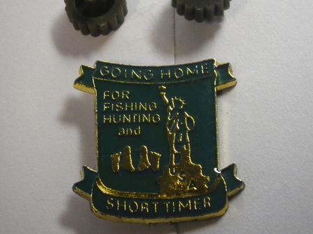 Short Timer Crest "Going Home", Unofficial US ARMY Crest