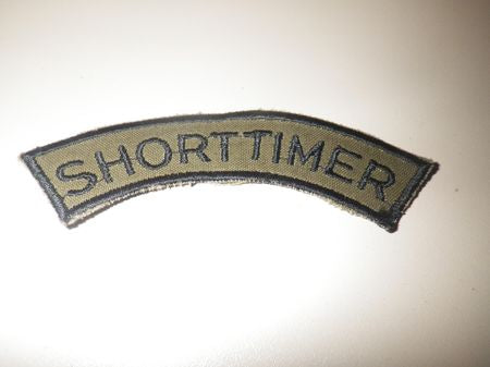 Shorttimer Tab unofficial US ARMY, Vietnam