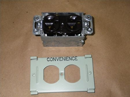 Steckdosen 110 Volt, US, Shopvan, Shelter, Semitrailer