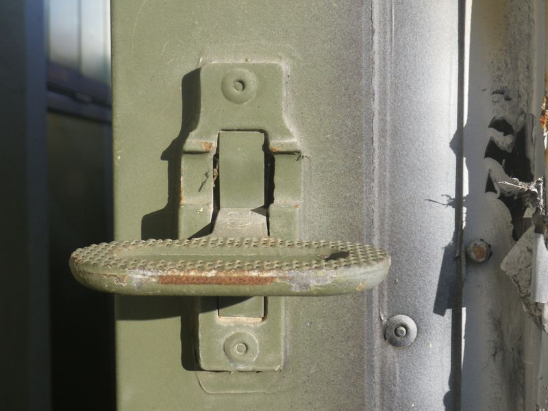 Klapptritt Funkkabine US ARMY