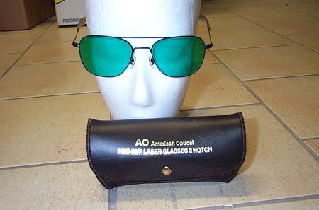 Pilotenbrille, grün, HGU-56/P US ARMY