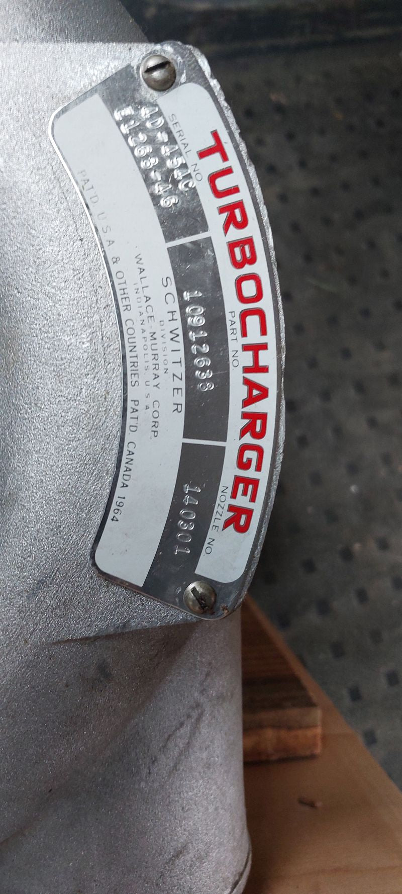 Turbolader 4D-454C Schwitzer M35 und M52 Serie