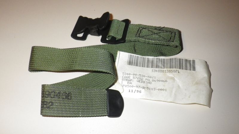 Zurrgurt / Strap webbing, oliv, 50cm