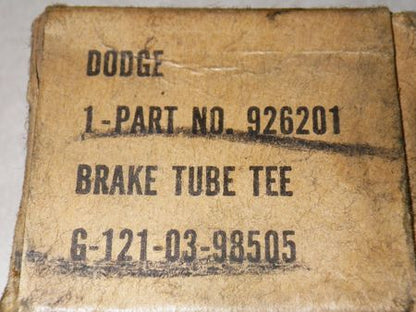 Verteilstück Bremsleitung DODGE 3/4ton WC-51 Serie