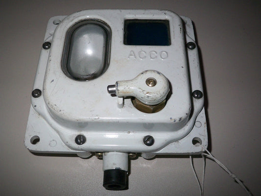 Panzerinneleuchte/Dome light, gebraucht, US ARMY