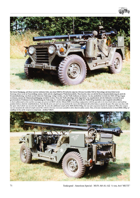 Tankograd Heft Nr. 3056  M151 Ford MUTT Legendary 1/4-ton Truck US ARMY