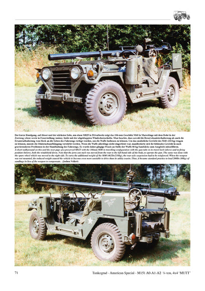 Tankograd Heft Nr. 3056  M151 Ford MUTT Legendary 1/4-ton Truck US ARMY