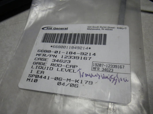 6680-01-184-9214, peilstab HMMWV Automatikgetriebe TH400
