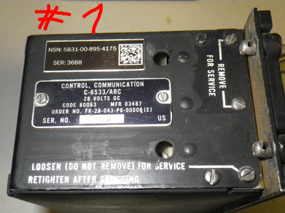 Bedienfeld Huey Helicopter UH-1, C-6533/ARC, Huey Instrument Aircraft Intercom
