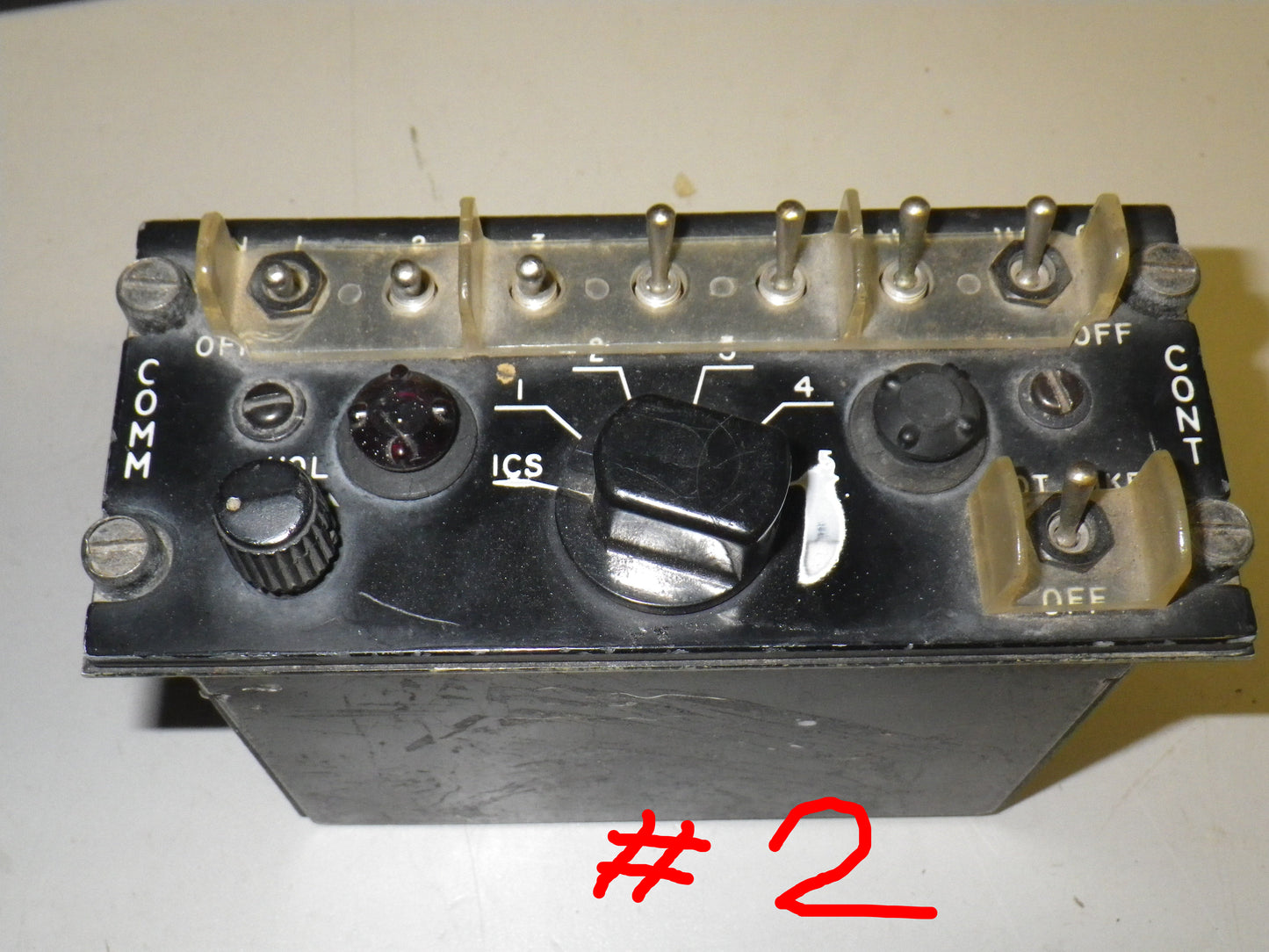 Bedienfeld Huey Helicopter UH-1, C-6533/ARC, Huey Instrument Aircraft Intercom