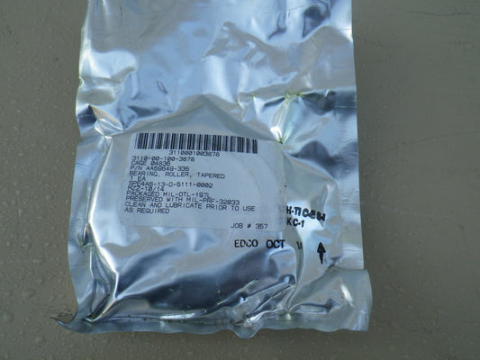 3110-00-100-3878, Timken 368-362A
Bearing roller, CH-47 Helicopter
