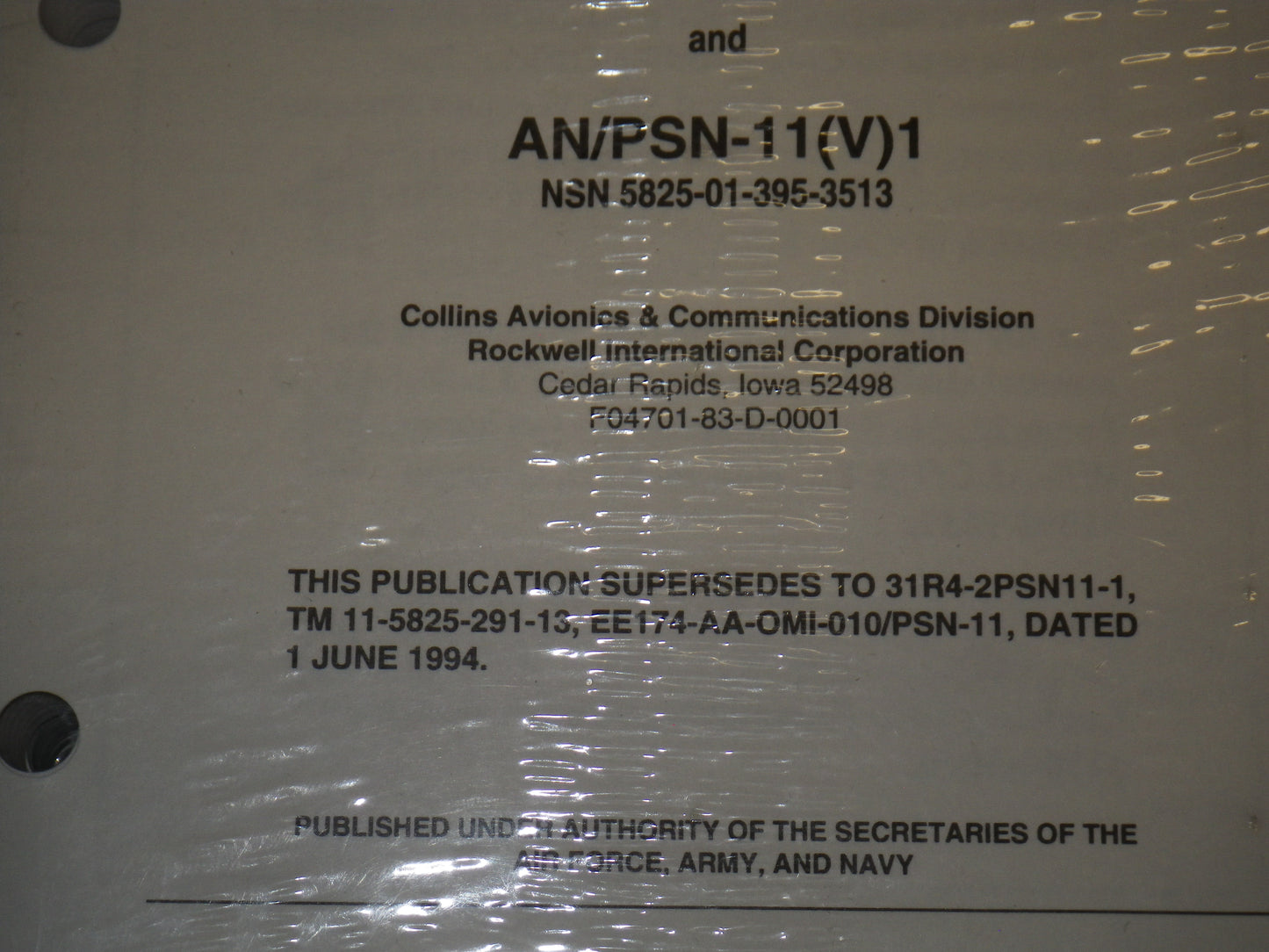 PLGR Manual, TM 11-5825-291-13 GPS AN/PSN-11, Bedienungsanleitung GPS US Army