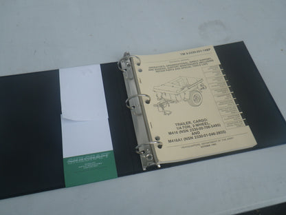 Ringordner US Format 3-Loch für Technische Manuals US ARMY / 3-ring Binder US for Manuals
