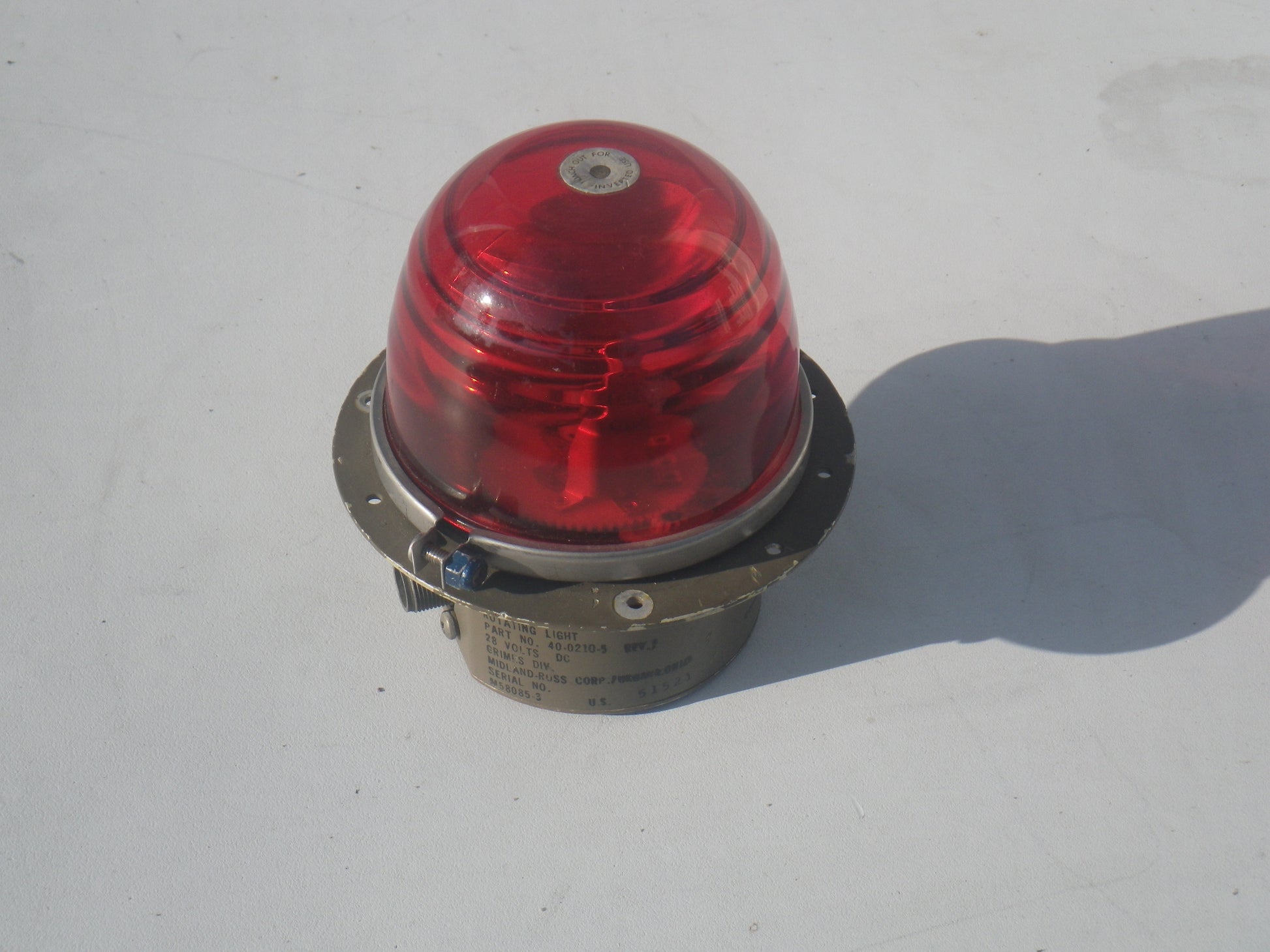 rotating light HUEY UH-1