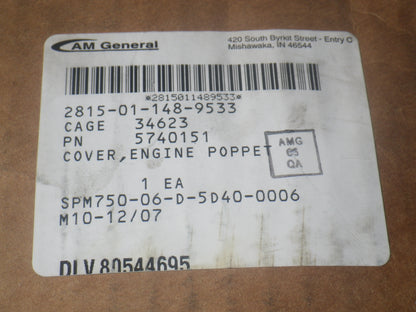 2815-01-148-9533, HMMWV 2815011489533