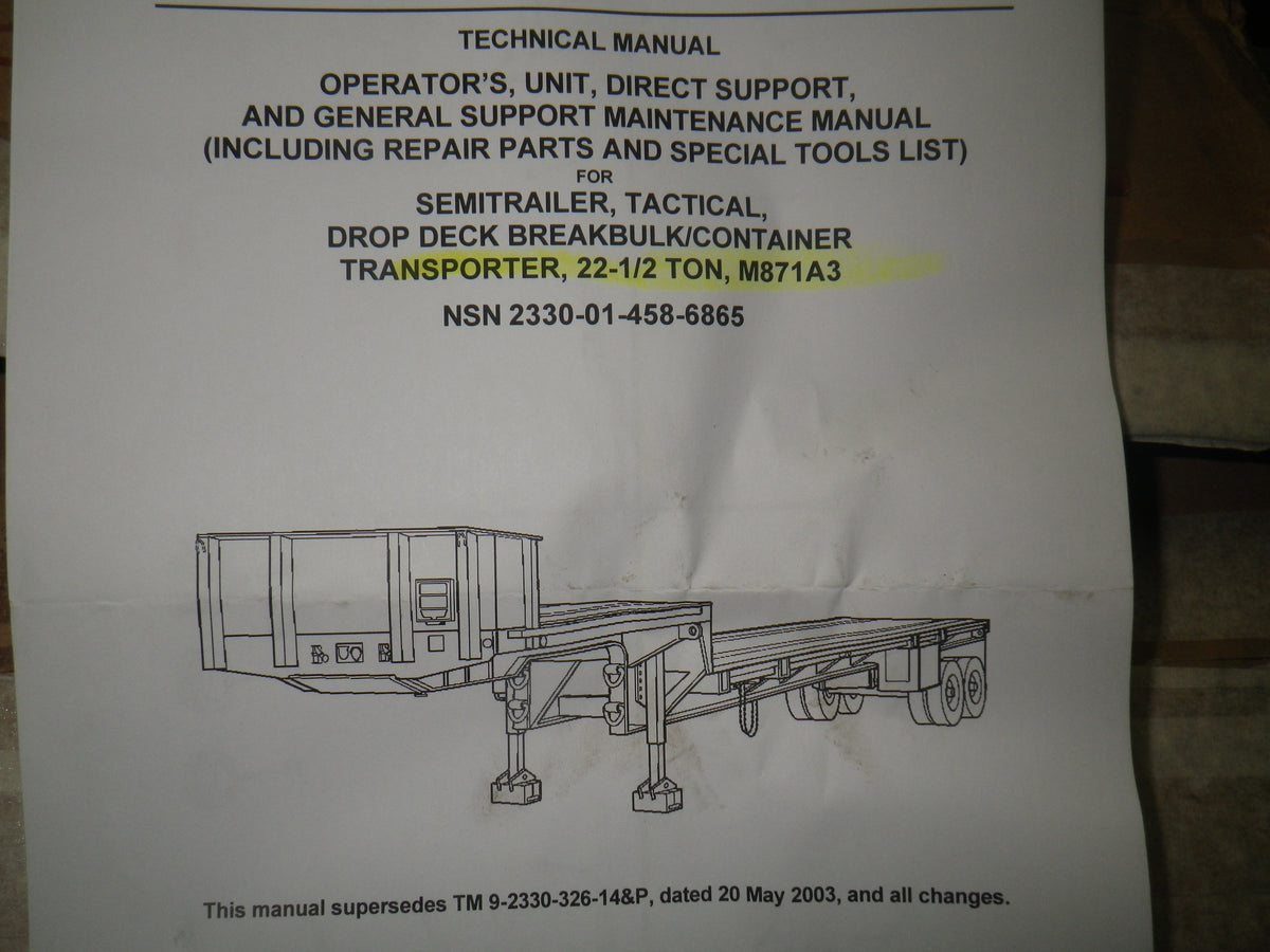 Kabelbaum Semitrailer M871A3, 6150-01-499-3321, Wiring harness semitrailer M871A3