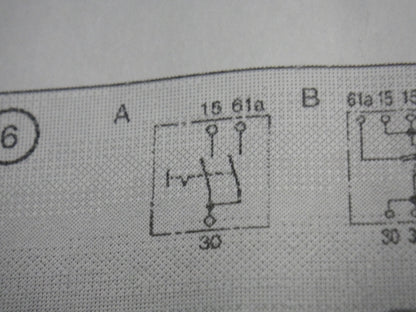 BOSCH Zündschalter / Zündschloss 0342006004, mit 2 Schlüsseln, 24 Volt/20 Ampere