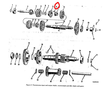 roller main shaft M35 Transmission
