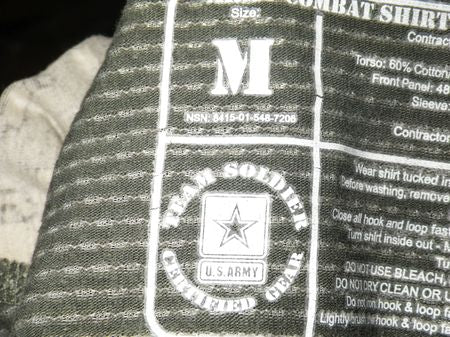 ACU Combat Shirt, neu  US ARMY