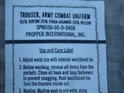 ACU Hose Fire restistant CVC Crew