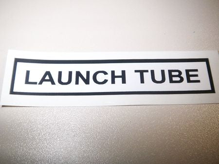 Aufkleber: Launch Tube