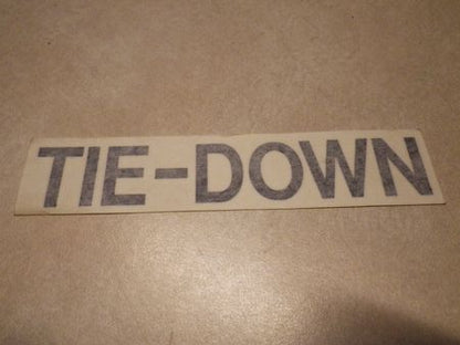 Aufkleber TIE-DOWN, US ARMY HMMWV