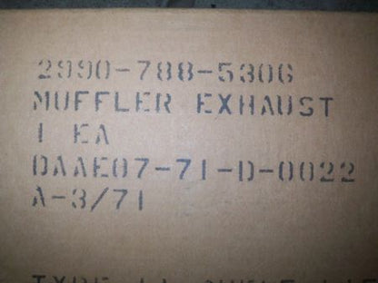 Auspufftopf M35, LD-465 Motor