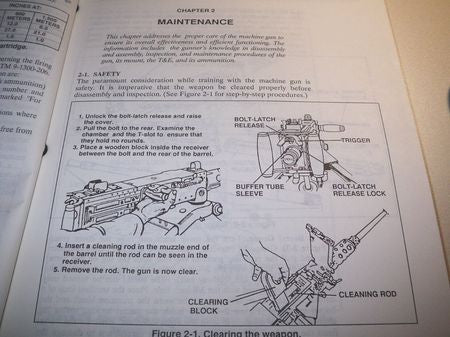 Field Manual über Browning Machine Gun M2
