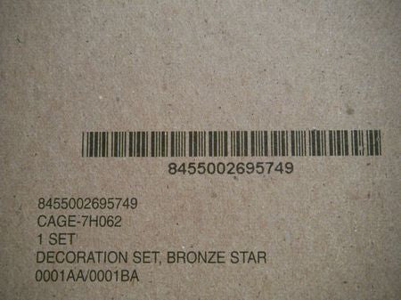 Orden Bronze Star, Decoration Set