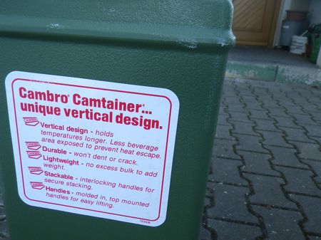 Getränkespender Isoliert CAMBRO,  US ARMY
