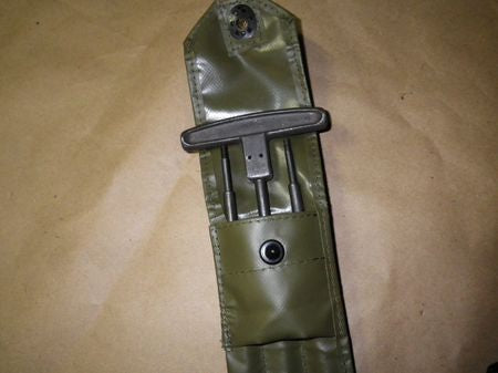 Putzstock mit Tasche Cal.50 und 7.62 mm,  US ARMY