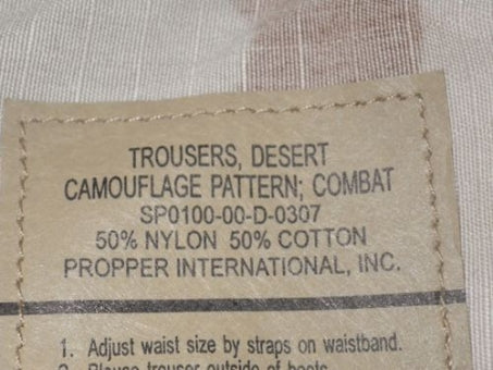 Desert 3-Colour Hose, DCU Trouser, NEU