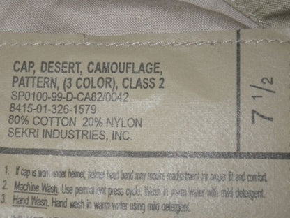 Schirmmütze Desert 3-Colour NEU