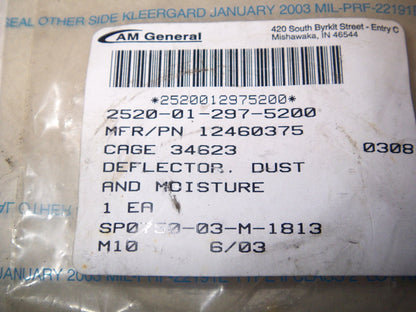 Staubschutzring Differential HMMWV