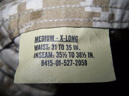 USMC Desert MARPAT Jacke und Hose