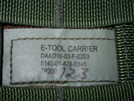 MOLLE Klappspatentasche, woodland