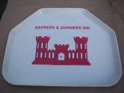 Kantinentablett / Tablett Mess Hall, 16th Engineer Battalion