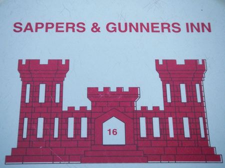 Kantinentablett / Tablett Mess Hall, 16th Engineer Battalion