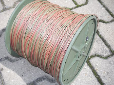 Feldtelefon Kabel Trommel, 1000ft /300m
