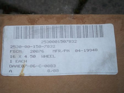 Felge M151, NEU CARC
