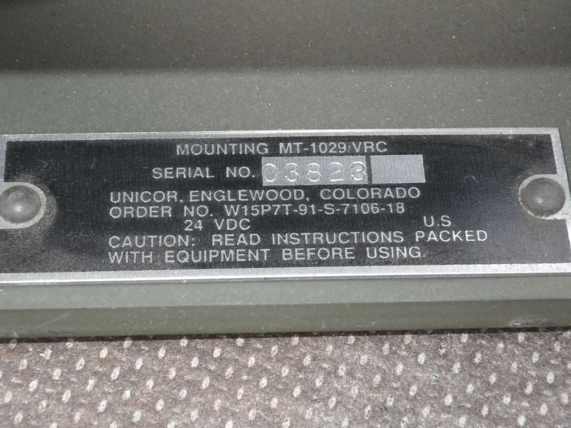 Mount Funkgerät  MT-1029/VRC  US ARMY