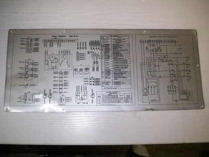 Schaltschema Hinweisschild Generator 3 kW