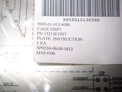 Schaltschema Hinweisschild Generator 3 kW