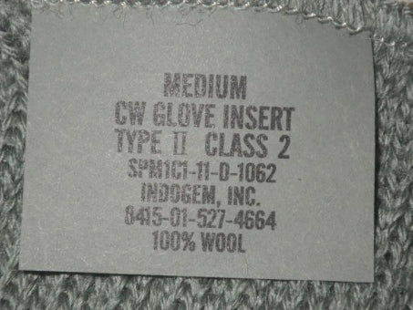 Handschuh Wolle US ARMY, Foiliage green