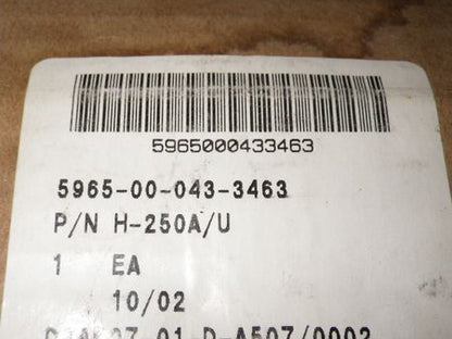 Handset H-250/U, NEU     US ARMY Funkgräte