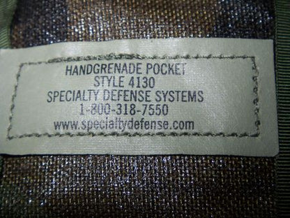 MOLLE II Handgranaten Tasche, Woodland